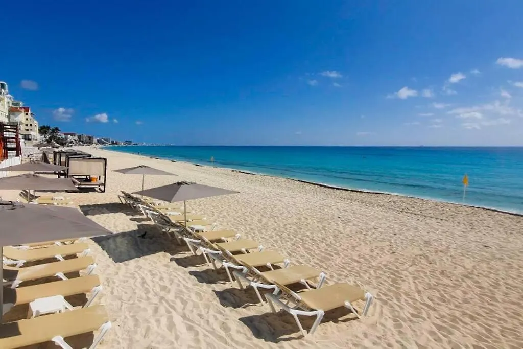 Brand New Studio At The Beach, Sunset View Cancun Mexico