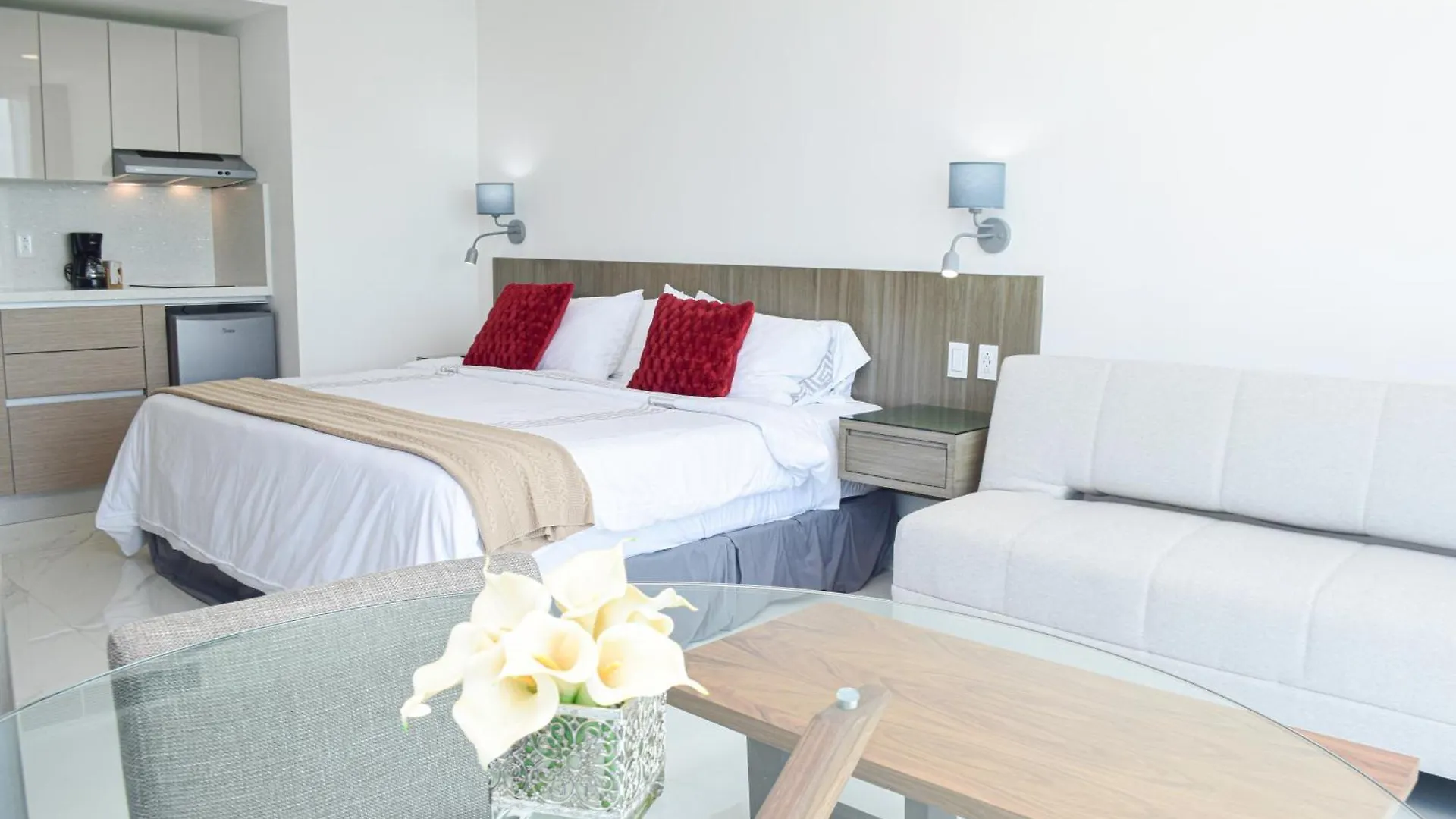 Brand New Studio At The Beach, Sunset View Cancún